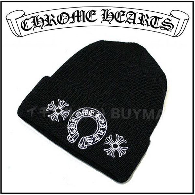 クロムハーツ ニット帽 コピー Watch Cap Horseshoe 21042641|スーパー